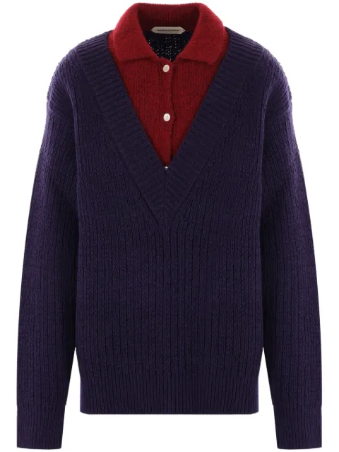 Namacheko layered jumper Blue NW2476206680
