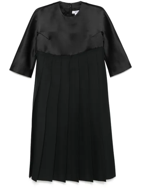 Comme Des Garçons Comme Des Garçons pleated midi dress Black RNO006