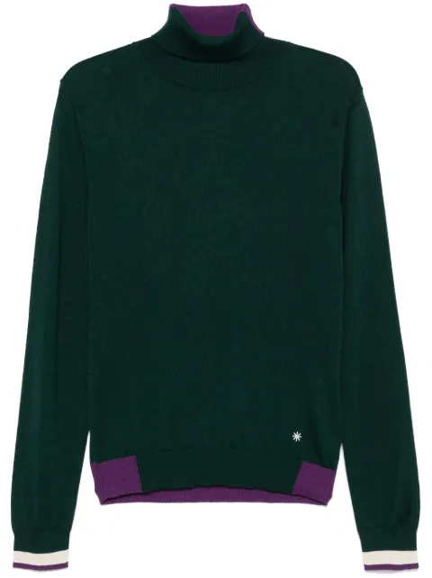 Manuel Ritz fine-knit sweater Green 3732M541243851
