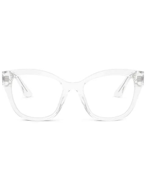 Miu Miu Eyewear cat-eye glasses White MU05XV