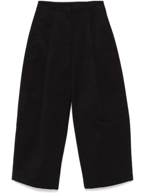 Studio Nicholson Dordoni trousers Black DORDONISNW145PEACHEDCOTTONTWILL
