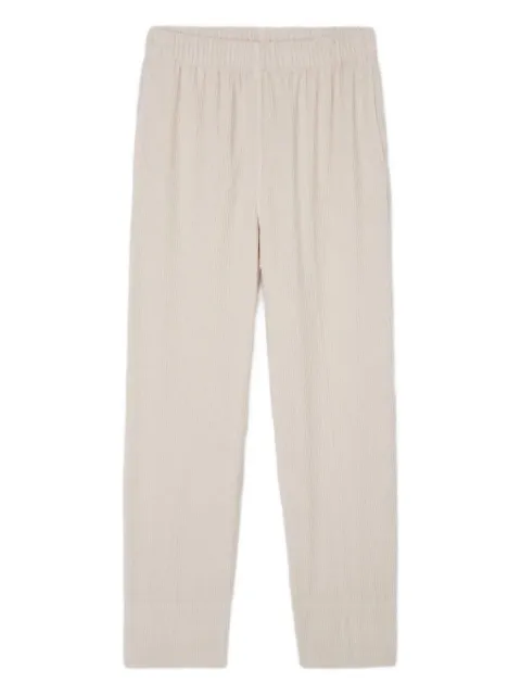 American Vintage ribbed-cord trousers Neutrals PADO137H24A