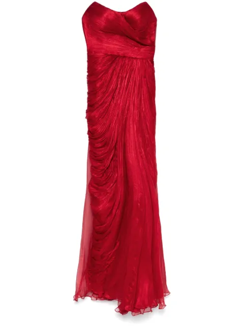 Iris Serban Leila gown Red LEILA