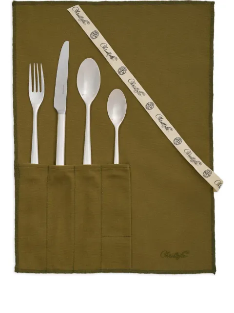 Christofle medium La Trousse Mood individual cutlery set Silver 3570660534476