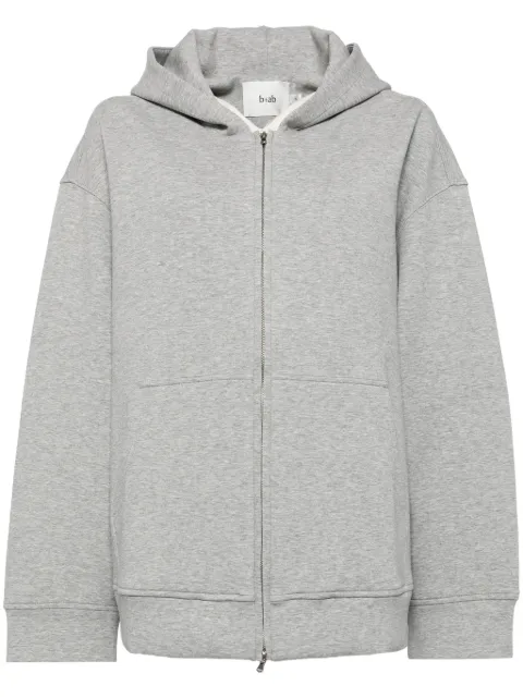 b+ab hood zip-up jacket Grey 4F507AS