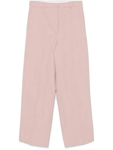 Stella McCartney low-waist straight-leg trousers Pink 6402243EJ780