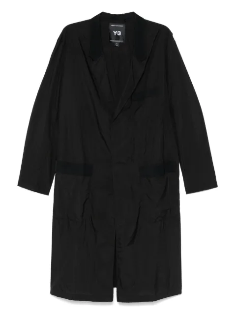 Y-3 single-breasted coat Black JN4909