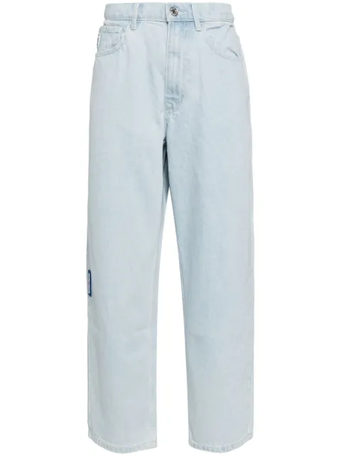AAPE BY *A BATHING APE® logo-patch jeans Blue APTB623XAN