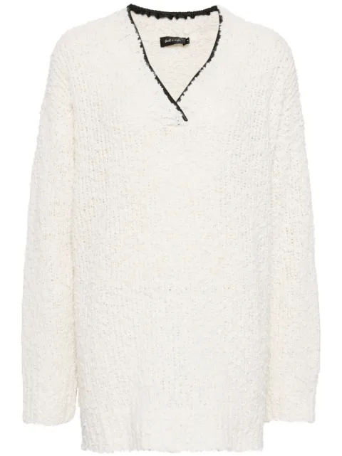 tout a coup V-neck jumper Neutrals M319AF4
