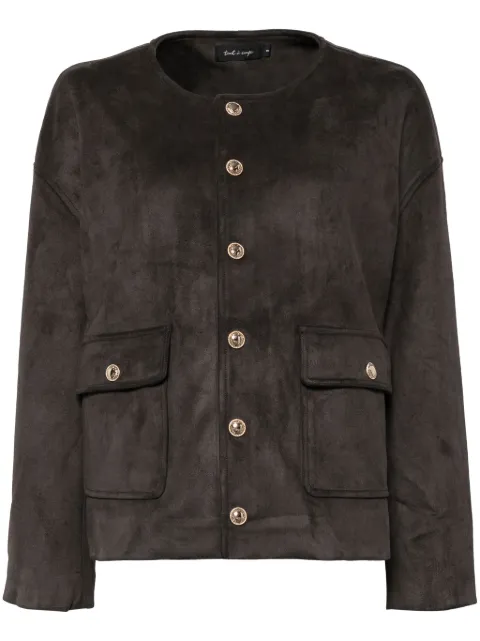 tout a coup button-down jacket Grey S103AF4