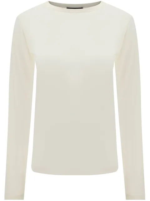 Fabiana Filippi round-neck sweater Neutrals JED224F627D639