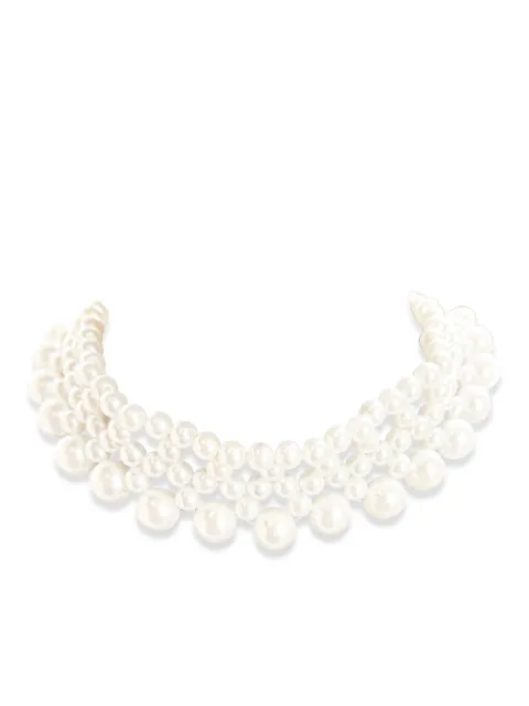 HZMER JEWELLERY faux-pearl necklace White NCPFCNS1711
