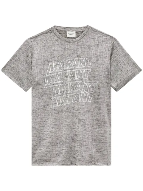 MARANT ÉTOILE Zoeline T-shirt Grey TS0147FCB3N09E
