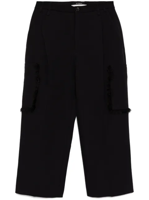 Song For The Mute painter trousers Black 242MPT094TRPLBLK