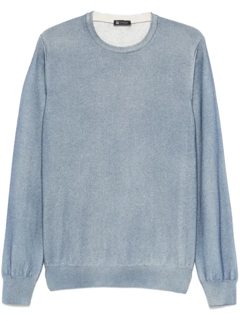 Colombo cashmere sweater Blue MA01608SPR226KISE