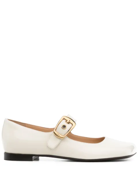 Chloé Polly ballet flats White CHC24W07BOR