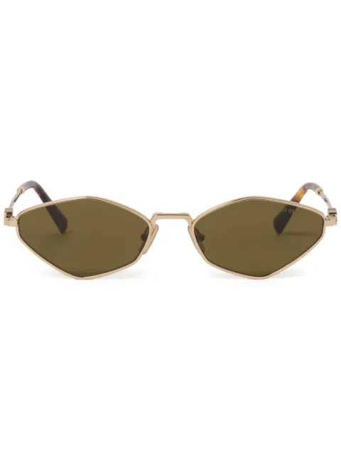 Miu Miu Eyewear Regard sunglasses Gold SMU56ZC056E5AK
