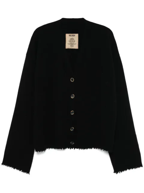 Uma Wang Over cardigan Black W4WUK7146
