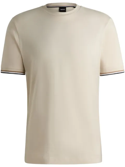 BOSS cotton t-shirt Neutrals 50501097