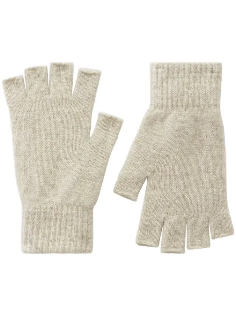 Pringle of Scotland cashmere gloves Neutrals PAW389