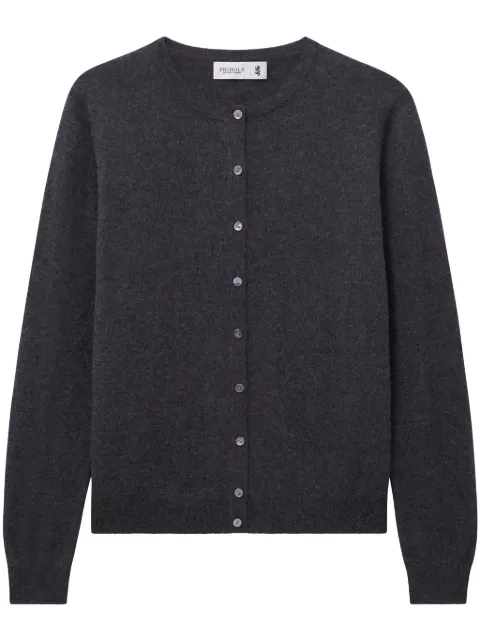 Pringle of Scotland crew-neck cashmere cardigan Grey PWD629