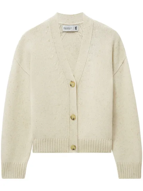 Pringle of Scotland cashmere cardigan Neutrals PWE072
