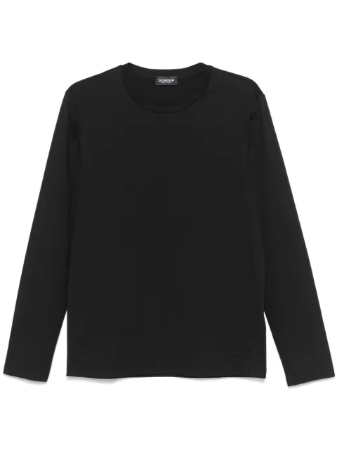 DONDUP cotton T-shirt Black US343JF0271UZL4