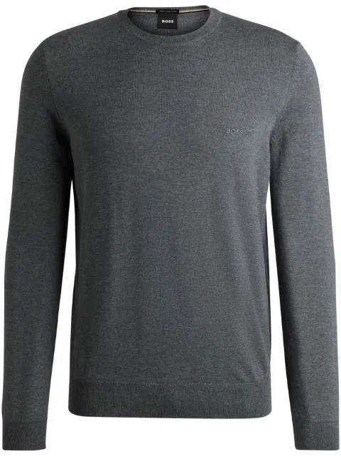 BOSS crew neck jumper Grey 50476364