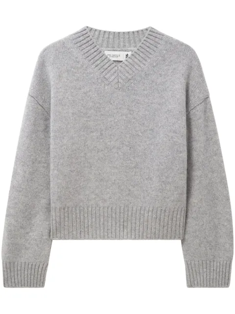 Pringle of Scotland V-neck cashmere sweater Grey PWB746