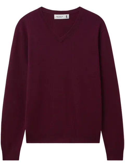 Pringle of Scotland V-neck cashmere jumper Red PMW506