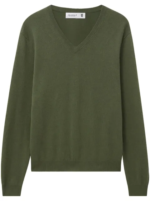 Pringle of Scotland V-neck cashmere jumper Green PMW506