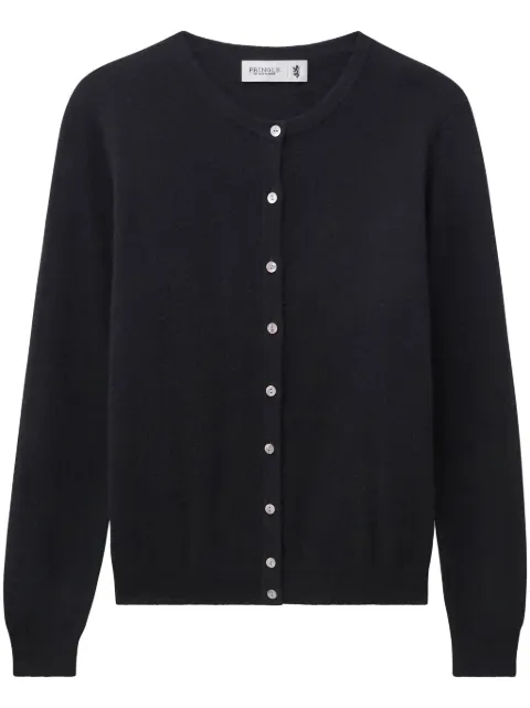 Pringle of Scotland round-neck cashmere cardigan Black PWD629
