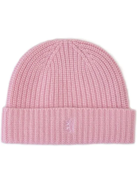 Pringle of Scotland ribbed-knit cashmere beanie Pink PAZ142