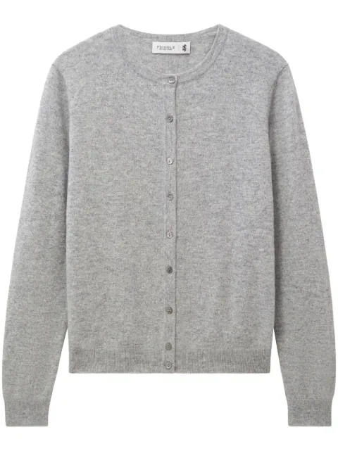 Pringle of Scotland round-neck cashmere cardigan Grey PWD629