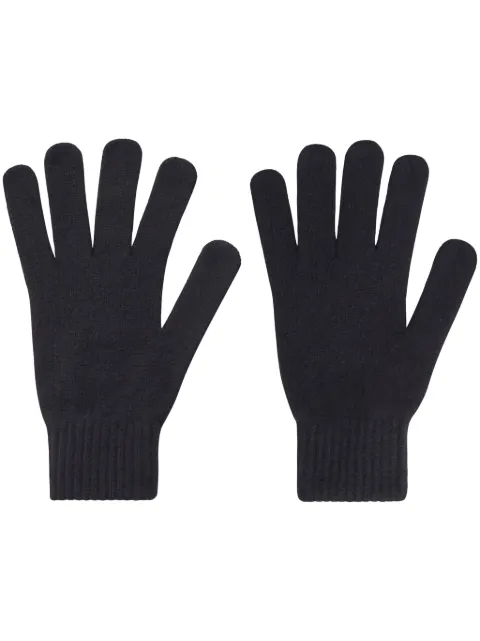 Pringle of Scotland cashmere gloves Black PAF494