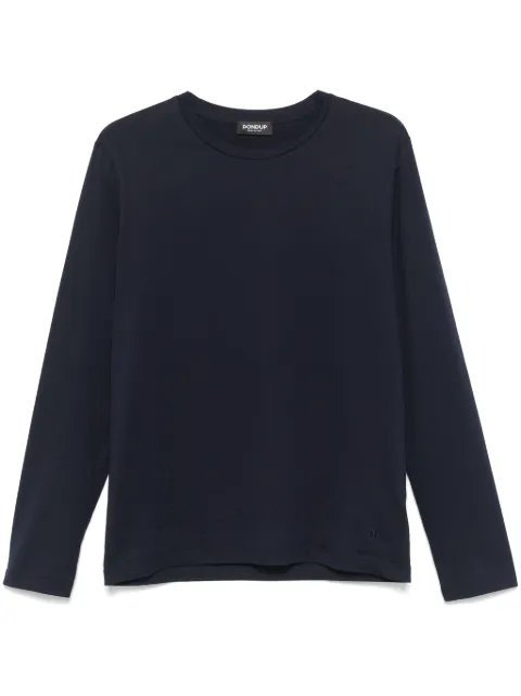 DONDUP cotton T-shirt Blue US343JF0271UZL4