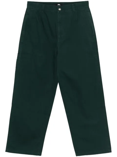 Stüssy cotton chinos Green 116625