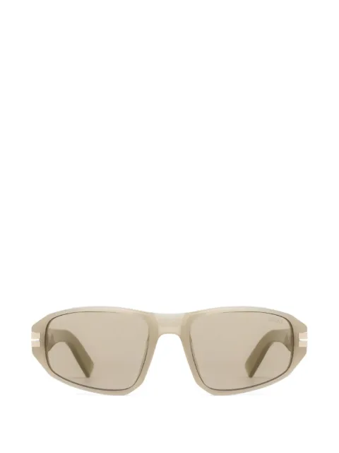 Zegna oval-frame sunglasses Neutrals EZ0262