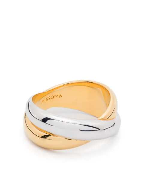 Missoma Lucy Williams ring Gold LWAGSR1NS