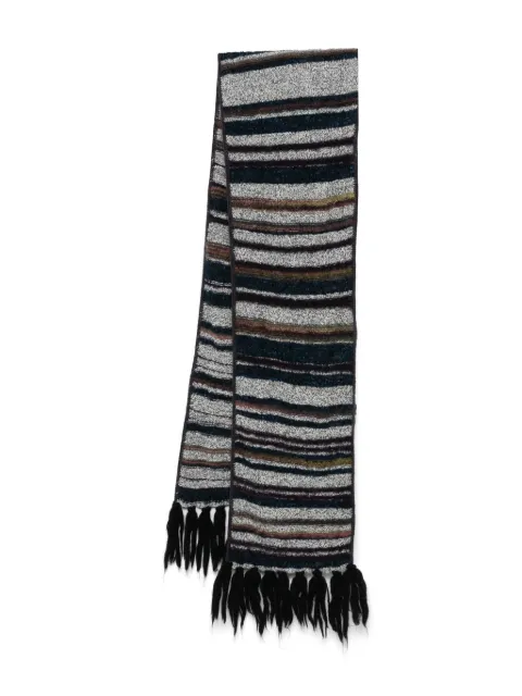 Missoni Pre-Owned 2010s striped scarf Blue MIS250ZO