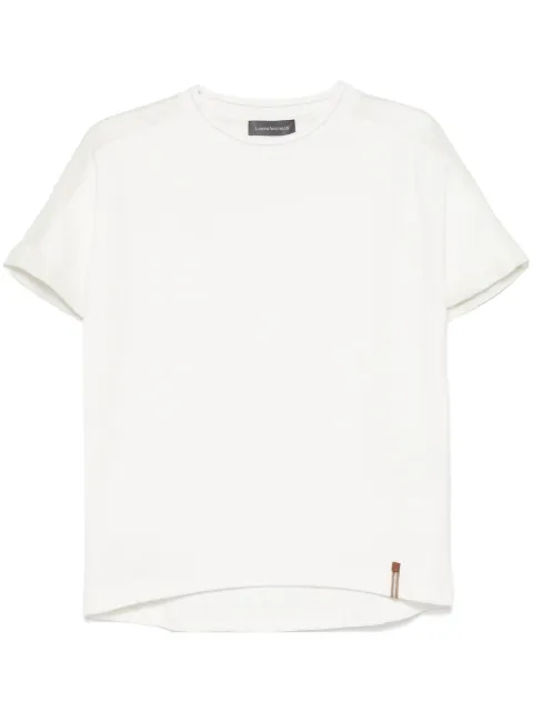 Lorena Antoniazzi panelled T-shirt White E2452FE09A4595