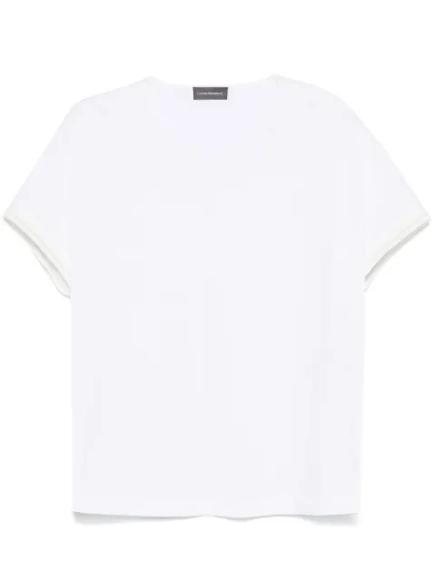 Lorena Antoniazzi striped T-shirt White E2436CA06B4499