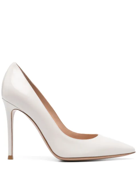 Gianvito Rossi 105mm Gianvito pumps White G2847015RICNUI