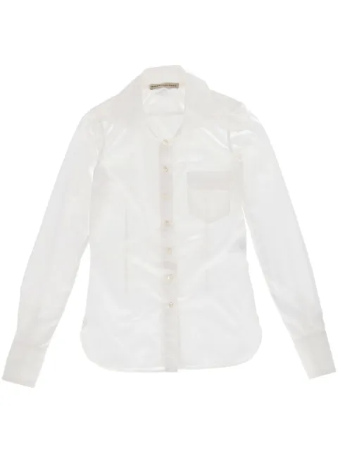 Balenciaga Pre-Owned 2000s sheer shirt White BAL250EN