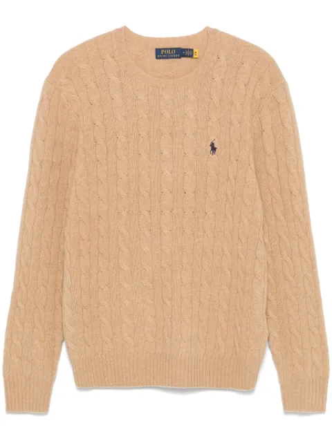 Polo Ralph Lauren Polo Pony-embroidered sweater Brown 71087672