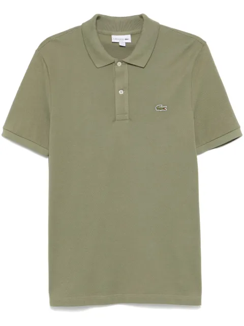 Lacoste logo-embroidered polo shirt Green PH4012