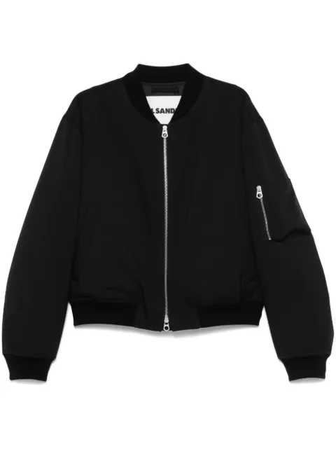 Jil Sander padded bomber jacket Black J22BN0241J70001
