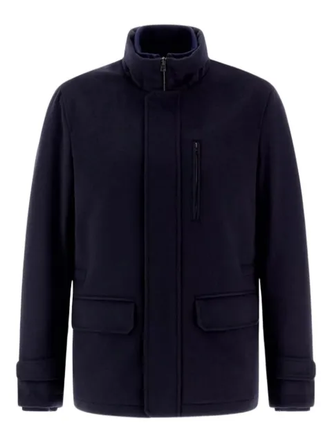 Herno zip-up bomber jacket Black FI000113U33318