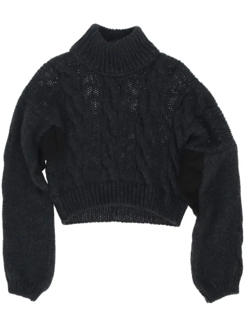 Vivienne Westwood Pre-Owned 2015-2016 cable-knit wool jumper Blue VIWE600ZA