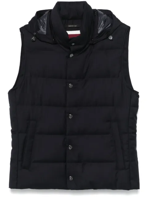 Montecore wool padded vest Blue F07MUWX806106